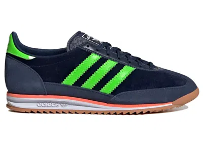 Pre-owned Adidas Originals Sl 72 Og (women's) Sneakers In Night Indigo/solar Green/gum