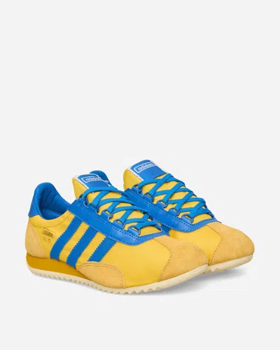 ADIDAS ORIGINALS SL 72 PT SNEAKERS BOLD GOLD / BROWN / ROYAL BLUE