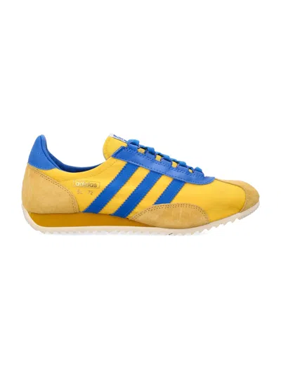 Adidas Originals Sl 72 Pt Sneakers In Yellow