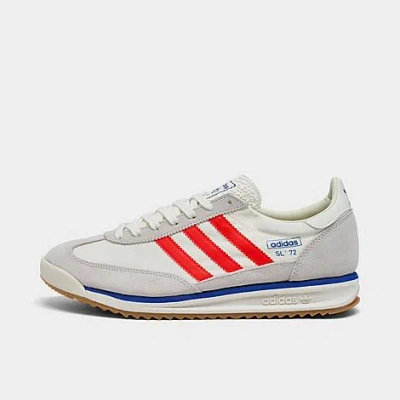 Adidas Originals Sl 72 Rs Casual Shoes In Off White/solar Red/alumina