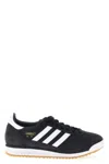 Adidas Originals Sl72 Retro Sport Sneakers In White And Black