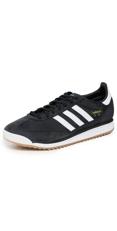 ADIDAS ORIGINALS SL 72 RS SNEAKERS CORE BLACK/WHITE