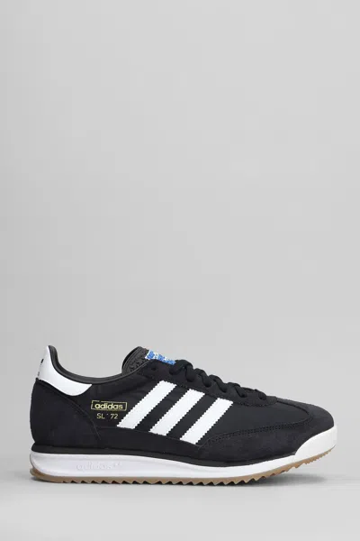 Adidas Originals Low Top Sneakers Contrast Stripes In Black  
