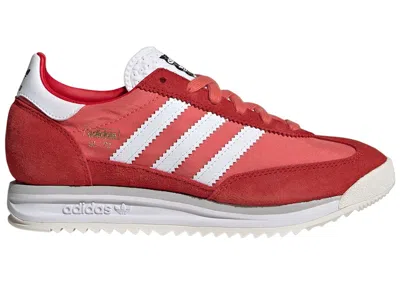 Pre-owned Adidas Originals Sl 72 Rs Sneakers In Preloved Scarelet Red/better Scarelet Red/cloud White