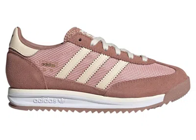 Pre-owned Adidas Originals Sl 72 Rs Sneakers In Wonder Mauve/wonder White/warm Clay