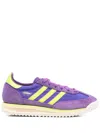 Adidas Originals Sl 72 Rs Sneakers In Viola Suede And Fabric In Purple