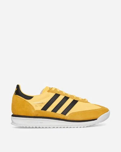 Adidas Originals Adidas Mens Spark Black White Sl72 Nylon And Leather Low-top Trainers