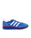 Adidas Originals Sl 72 Rs Sneakers In Blue Suede And Fabric In Blue