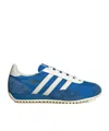 Adidas Originals Sl 72 Three-stripe Sneakers In Blue