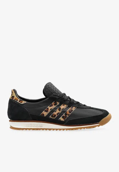 Adidas Originals Sl72 Og Sneakers In Black