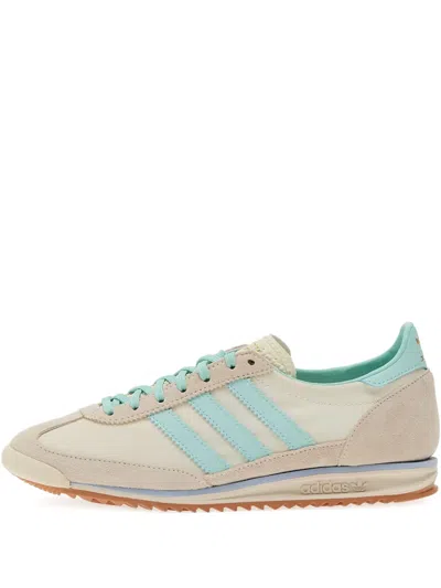 Adidas Originals Sl72 Og Suede Low-top Sneakers In Neutral