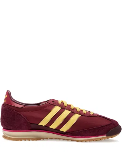Adidas Originals Womens Noble Maroon Maroon Spri Sl 72 Woven Trainers In Multi