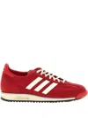 Adidas Originals Sl 72 Sneakers With Rubber Sole And Stripes In Red