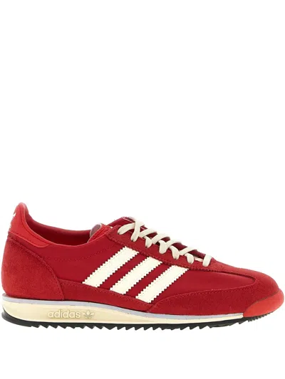 ADIDAS ORIGINALS SL72 THREE-STRIPE SNEAKERS