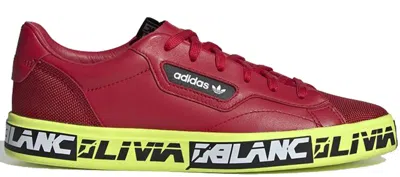 Pre-owned Adidas Originals Sleek Olivia Leblanc (women's) Sneakers In Core In Black/solar Yellow/core Black