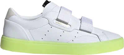 Pre-owned Adidas Originals Sleek S Res Yellow (women's) Sneakers In Cloud White