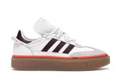 Pre-owned Adidas Originals Sleek Super 72 Beyonce Ivy Park (women's) Sneakers In Footwear White/maroon/dash Grey In Multi