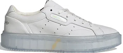 Pre-owned Adidas Originals Sleek Super Angel Chen (women's) Sneakers In Chalk White/gold Metallic In Multi