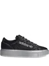 Adidas Originals Sleek Super Sneakers In Black