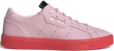 Pre-owned Adidas Originals Sleek (women's) Sneakers In Diva/red
