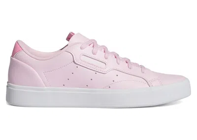 Pre-owned Adidas Originals Sleek (women's) Sneakers In Footwear White/clear Pink/bliss Pink