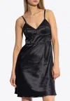Adidas Originals Sleeveless Satin Mini Dress