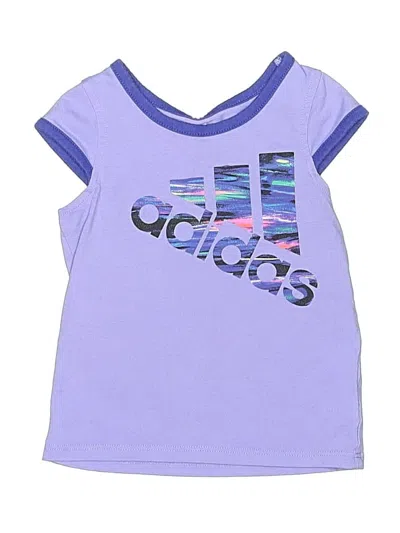 Pre-owned Adidas Originals Kids' Sleeveless T-shirt In Purple