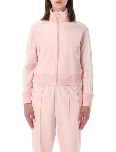 Adidas Originals Slim Fit Track Jacket For Women In Pink