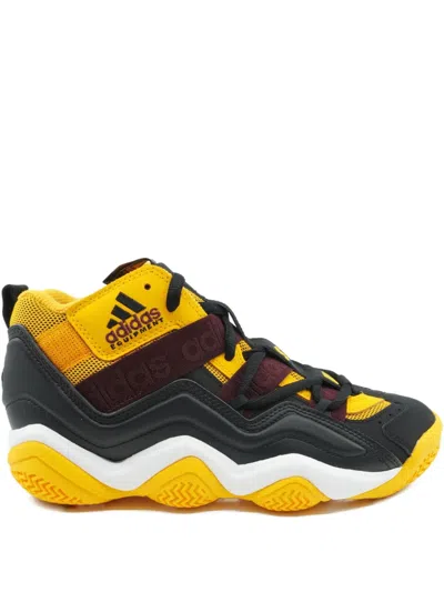 Adidas Originals Sm Top Ten 2000 Mm "gold" Sneakers In Yellow