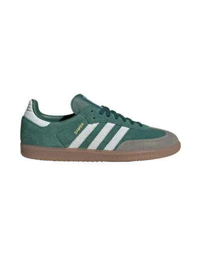 Adidas Originals Logo Low-cut Casual Shoes In Green