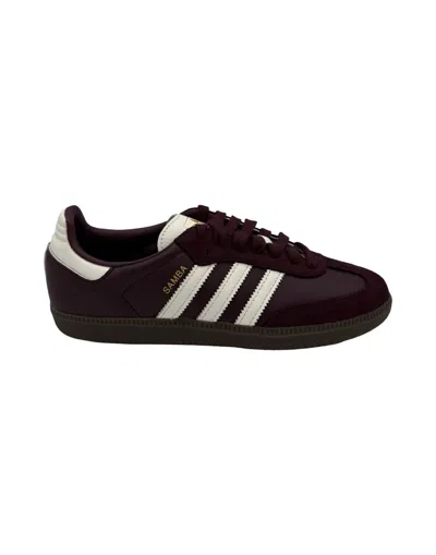 Adidas Originals Snakers Shoes In Burgundy