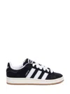 Adidas Originals Low-top Round Toe Sneaker With Flat Rubber Sole In Black