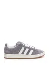 Adidas Originals Womens Adidas Campus 00s Brand-stripe Low-top Suede Trainers In Gray