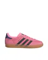 Adidas Originals Sneaker Gazelle Indoor Bliss Pink/core Black/collegiate Purple In Blipnk/cblack/cpurpl