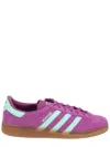 Adidas Originals Stylish Sneakers With Contrast Stripes And Rubber Sole In Purple