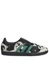 Adidas Originals Animal Print Sneakers Rubber Sole In Black