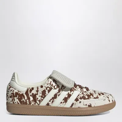 Adidas Originals Adidas Samba Lt Genuine Calf Hair Sneaker In White