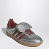 Adidas Originals Samba Sneakers In Silver