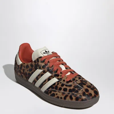 ADIDAS ORIGINALS ADIDAS ORIGINALS SNEAKER SAMBA OG BROWN/PRELOVED RED/CREAM WHITE