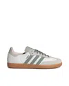 Adidas Originals Gender Inclusive Samba Og Sneaker In Ftwwht/silgrn/putmau