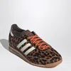 Adidas Originals Womens Adidas Sl 72 Leopard-print Suede And Mesh Low-top Trainers In Animal Print