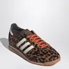 Adidas Originals Womens Adidas Sl 72 Leopard-print Suede And Mesh Low-top Trainers In Multi