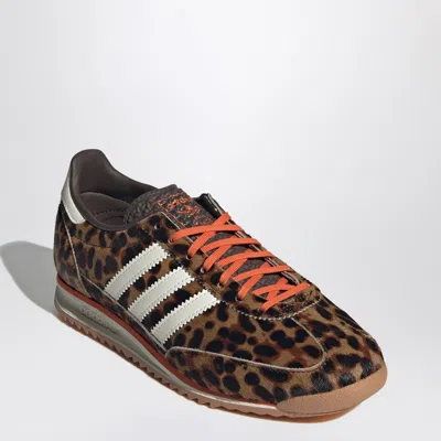 ADIDAS ORIGINALS ADIDAS ORIGINALS SNEAKER SL 72 OG DARK BROWN/WHITE/ORANGE