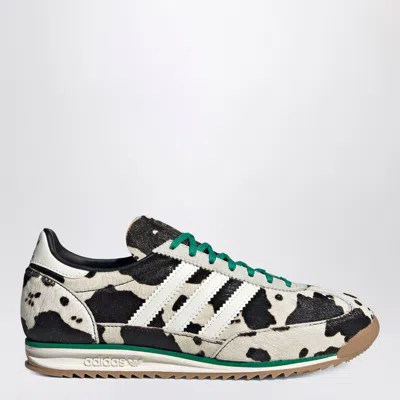 Adidas Originals Sneaker Sl72 Og In Cowhide Pony Hair In Multi
