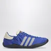 Adidas Originals Adidas By Wales Bonner Sneaker Wb Karintha Lo Satin Cream White/blue In Blue