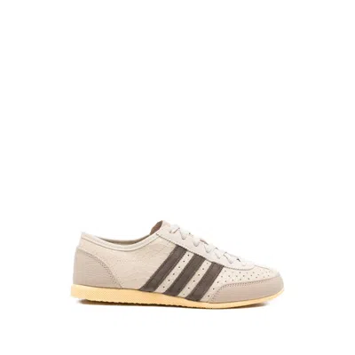 Adidas Originals Womens Wonder Beige Dark Brown Japan Decon Leather Trainers In Multi