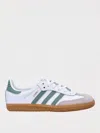 Adidas Originals Samba Og "cloud White/collegiate Green/gum" Sneakers In ホワイト