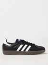 Adidas Originals Samba Og Logo-print Leather Low-top Trainers In Black