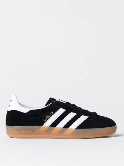 Adidas Originals Gazelle Indoor Core Black/white/gum 运动鞋 In 黑色