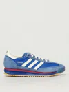 Adidas Originals Sl 72 Rs Sneakers In Blue Suede And Fabric In Multi
